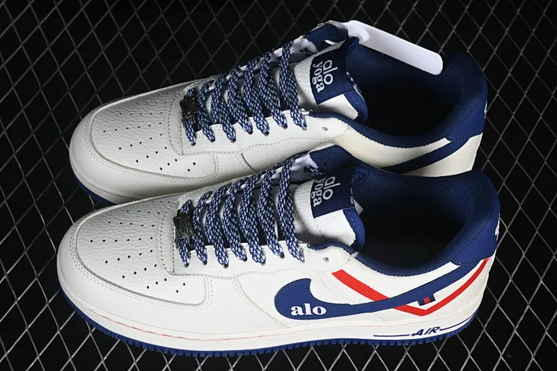 All categories Nk Air Force 1 Air Force series Nk Air Force 1 Low Air Force low top Nike Air Force 1'07 Low joint milk white red blue Air Force 1 low top casual sneakers XY9025-011